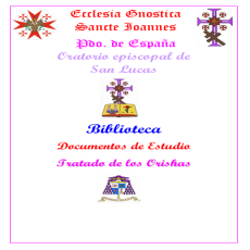 TRATADO DE LOS ORISHAS TRATADO DE LOS ORISHAS